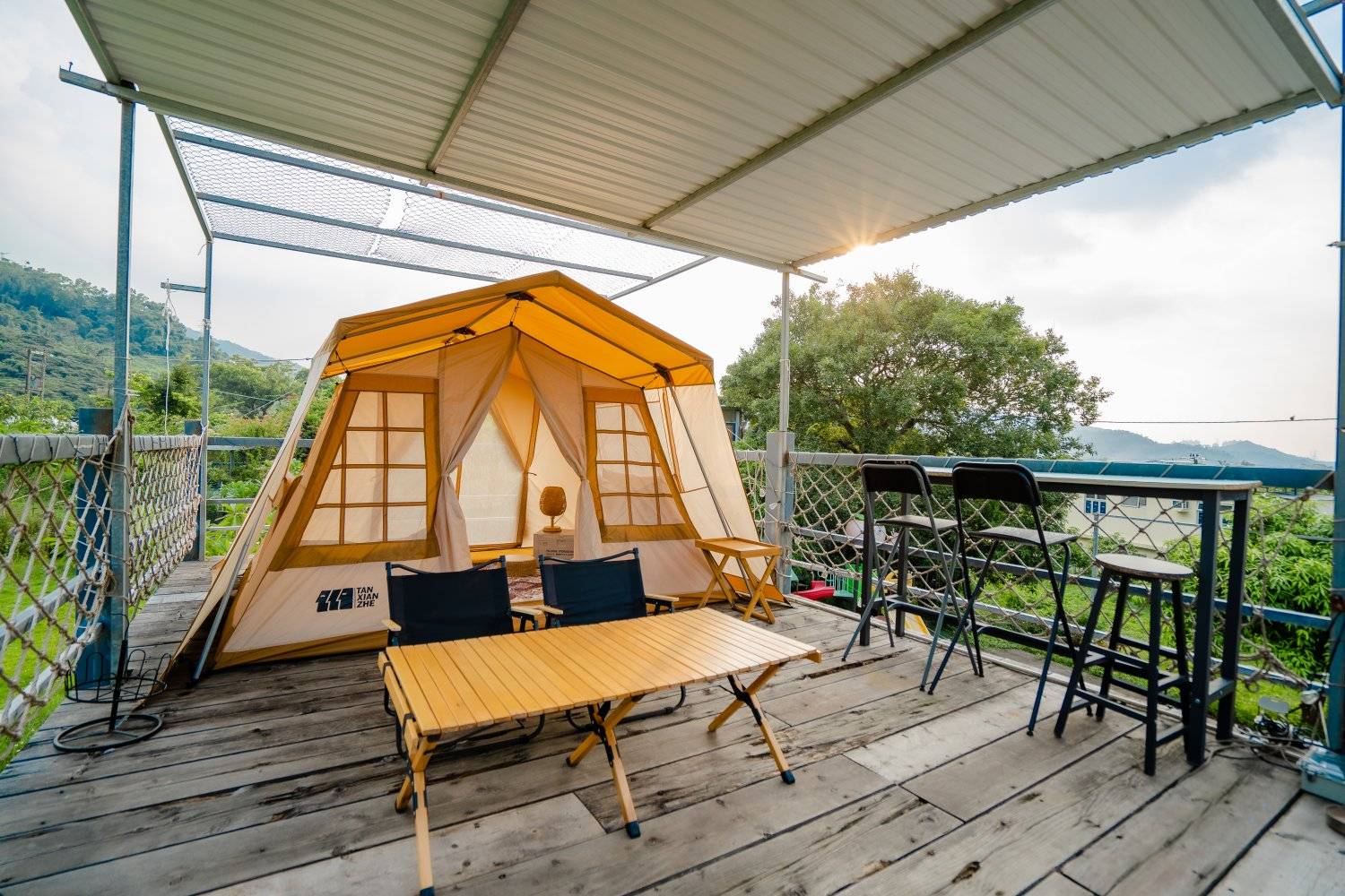 【私人天台】和風小山屋連DIY自助早餐 (2人)-Zone E